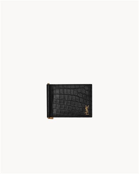 ysl tiny cassandre wallet|Saint Laurent Tiny Cassandre Bill Clip Wallet In Matte Leather.